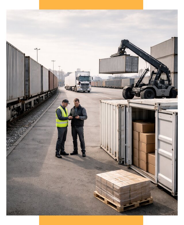 Международные мультимодальные перевозки от 48555 р. | СетСервис-Тлн