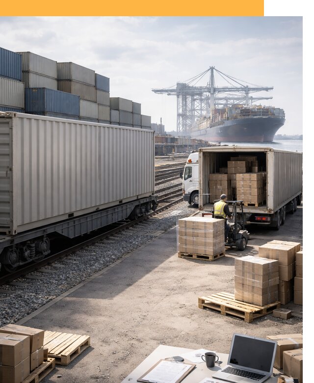 Мультимодальные перевозки грузов по миру от 48555 руб