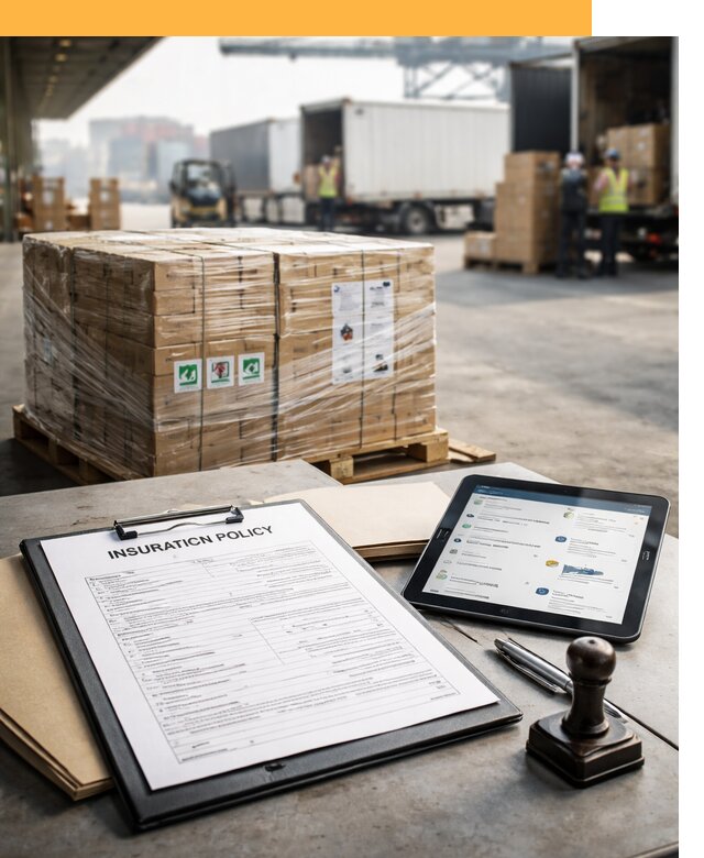 Страхование международных грузов от 3777 руб, полная защита