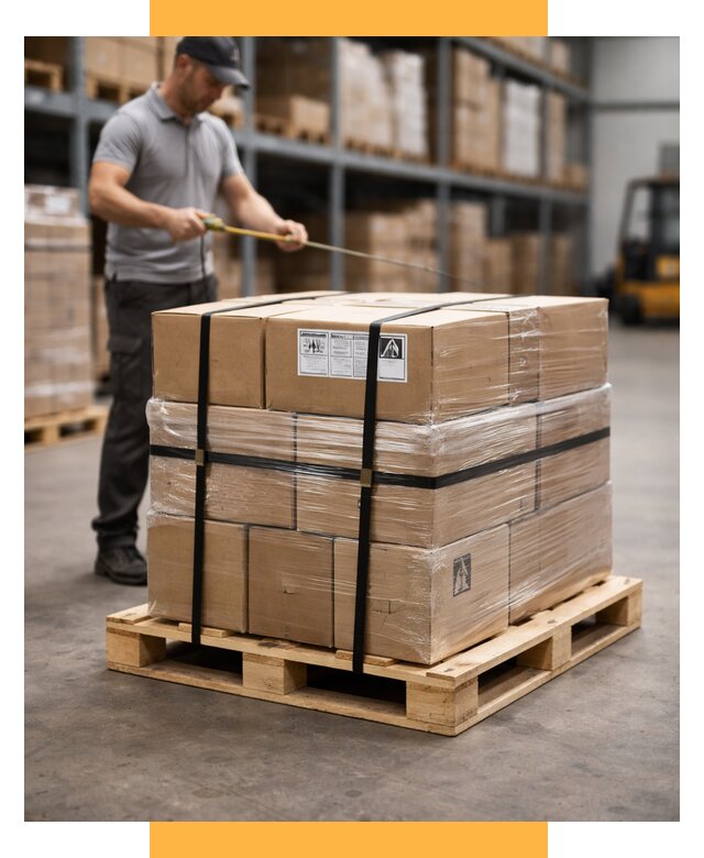 Упаковка и паллетирование грузов от 3777 р. | СетСервис-Тлн