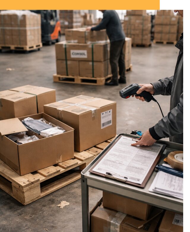 Сборные грузы из Китая: доставка, склад и таможня от 19422