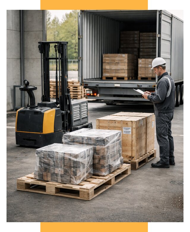 Доставка оборудования из Европы под ключ от 48555 р. | СетСервис-Тлн