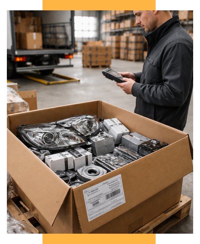 Доставка автозапчастей из Европы под ключ от 13488 р. | СетСервис-Тлн