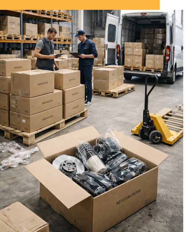 Доставка автозапчастей из Европы от 13488 руб быстро и надёжно