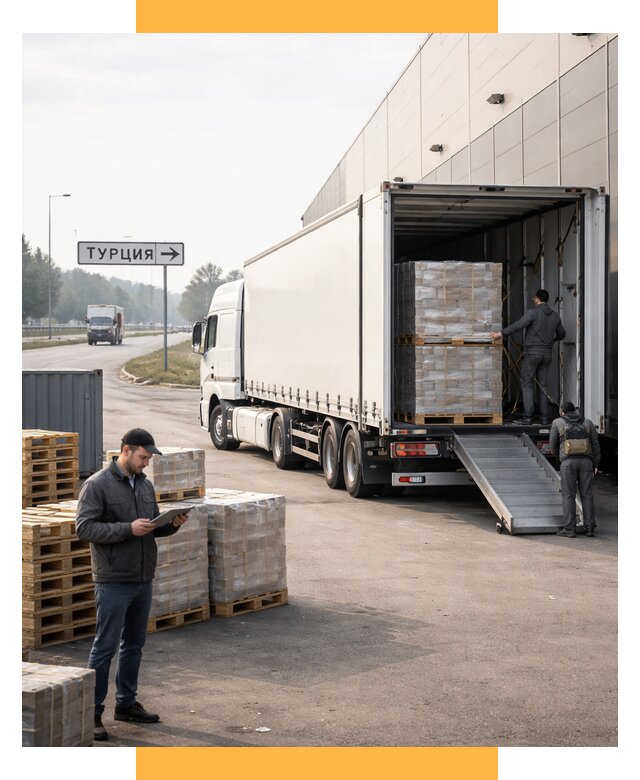 Автоперевозки и доставка фурой из Турции от 129480 р. | СетСервис-Тлн