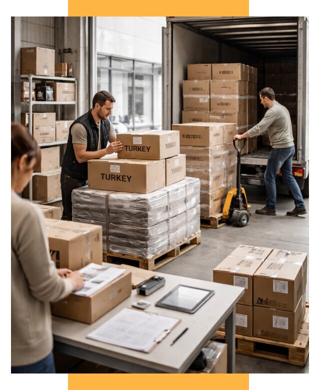 Доставка одежды из Турции от 7014 р. под ключ, СетСервис-Тлн