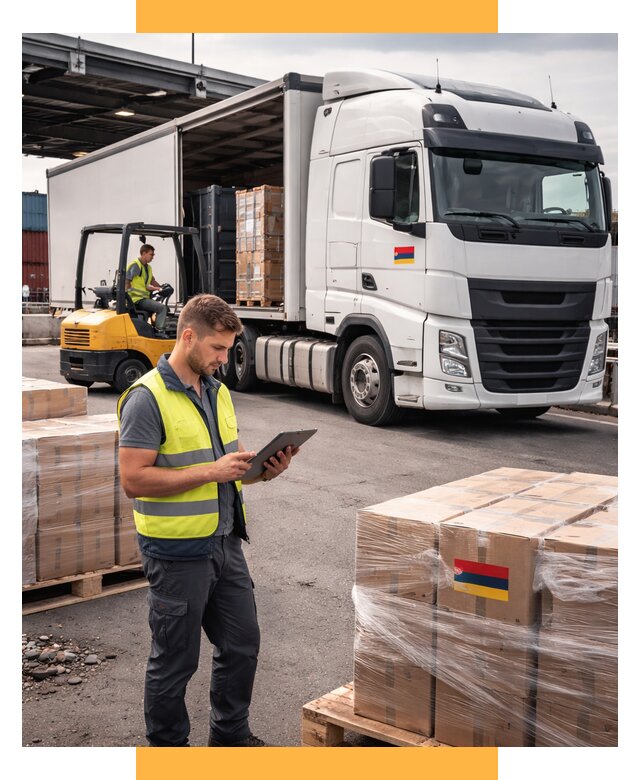 Автоперевозки из Армении от 102505 р. — услуги СетСервис-Тлн