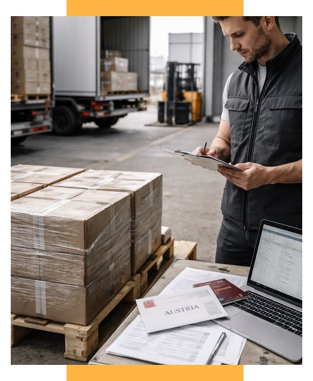 Доставка в Австрию от 70135 р. Логистика и экспорт СетСервис-Тлн