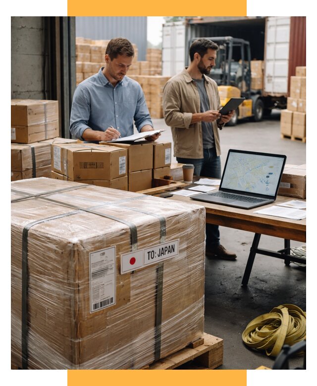 Доставка грузов в Японию от 26975 р., логистика СетСервис-Тлн