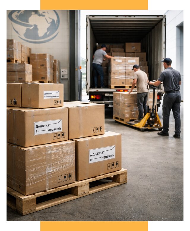 Доставка грузов в Израиль и экспорт от 48555 р. СетСервис-Тлн