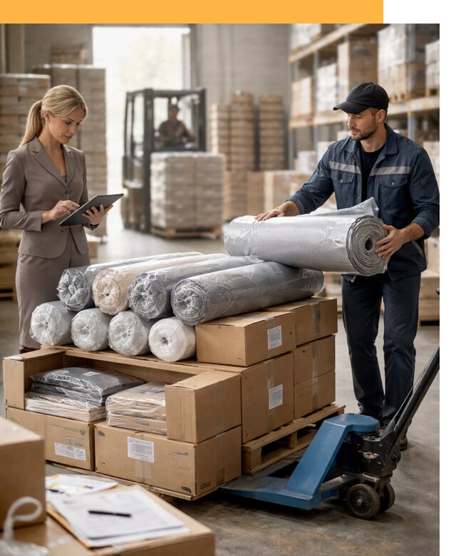 Перевозка текстиля по миру от 16185 руб. с таможней и страхованием