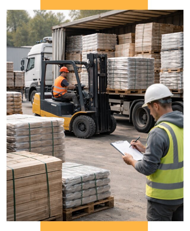 Перевозка строительных материалов от 5935 р. | СетСервис-Тлн