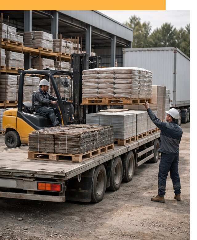 Перевозка строительных материалов по миру от 5935 руб