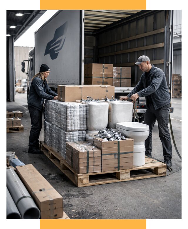 Перевозка сантехники под ключ от 1942 р. | СетСервис-Тлн