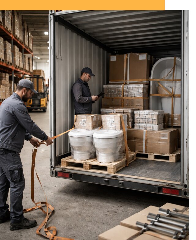 Перевозка сантехнического оборудования по России и миру от 1942