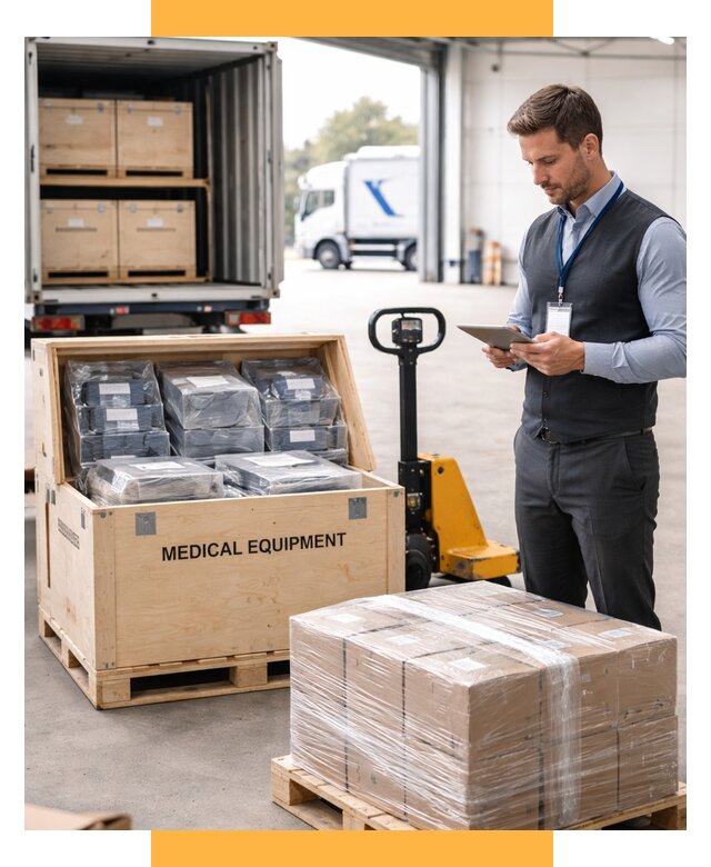 Перевозка медицинского оборудования от 16185 р. в СетСервис-Тлн