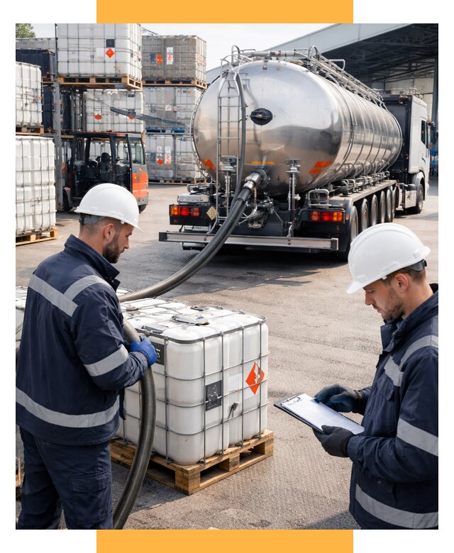 Перевозка химического сырья от 9172 р. Логистика СетСервис-Тлн