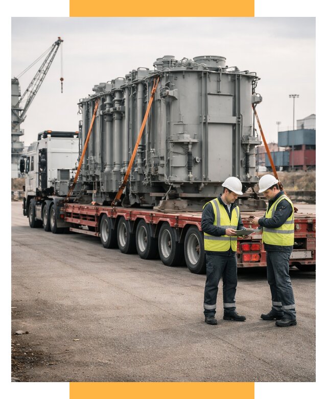 Перевозка негабаритных грузов под ключ от 129480 р., СетСервис-Тлн