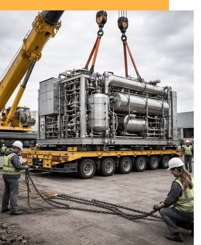 Перевозка тяжеловесных грузов по миру от 161850 руб