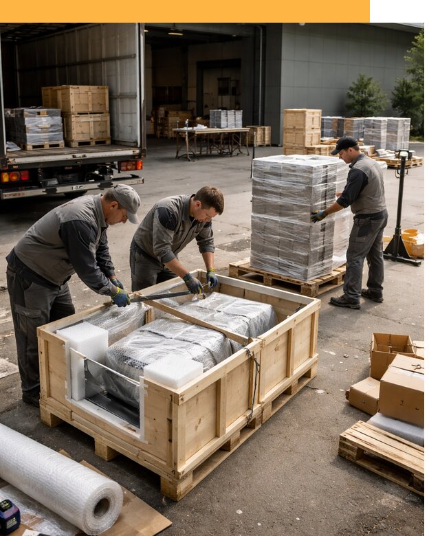 Перевозка выставочных грузов по миру от 26975 руб за м2 с таможней