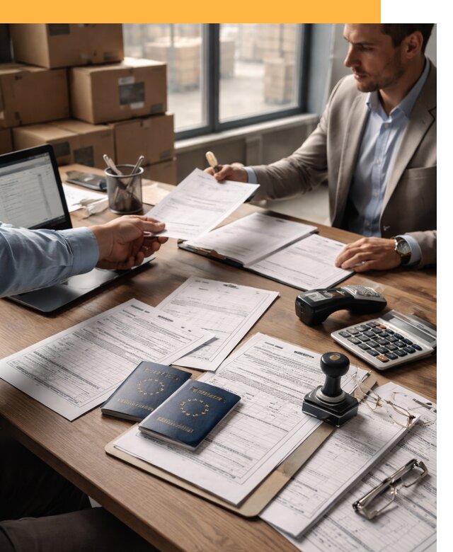 Таможенное оформление грузов из Европы от 9172 руб