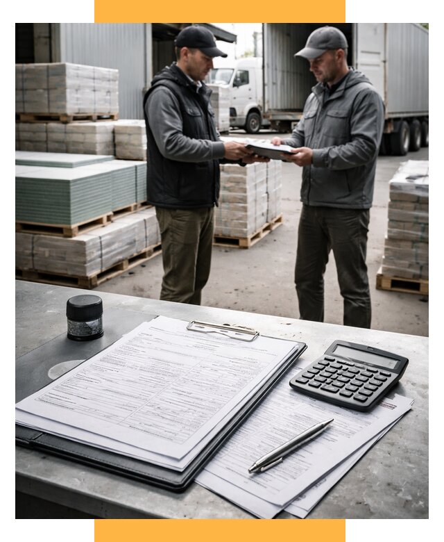 Таможенное оформление стройматериалов от 9172 р. | СетСервис-Тлн